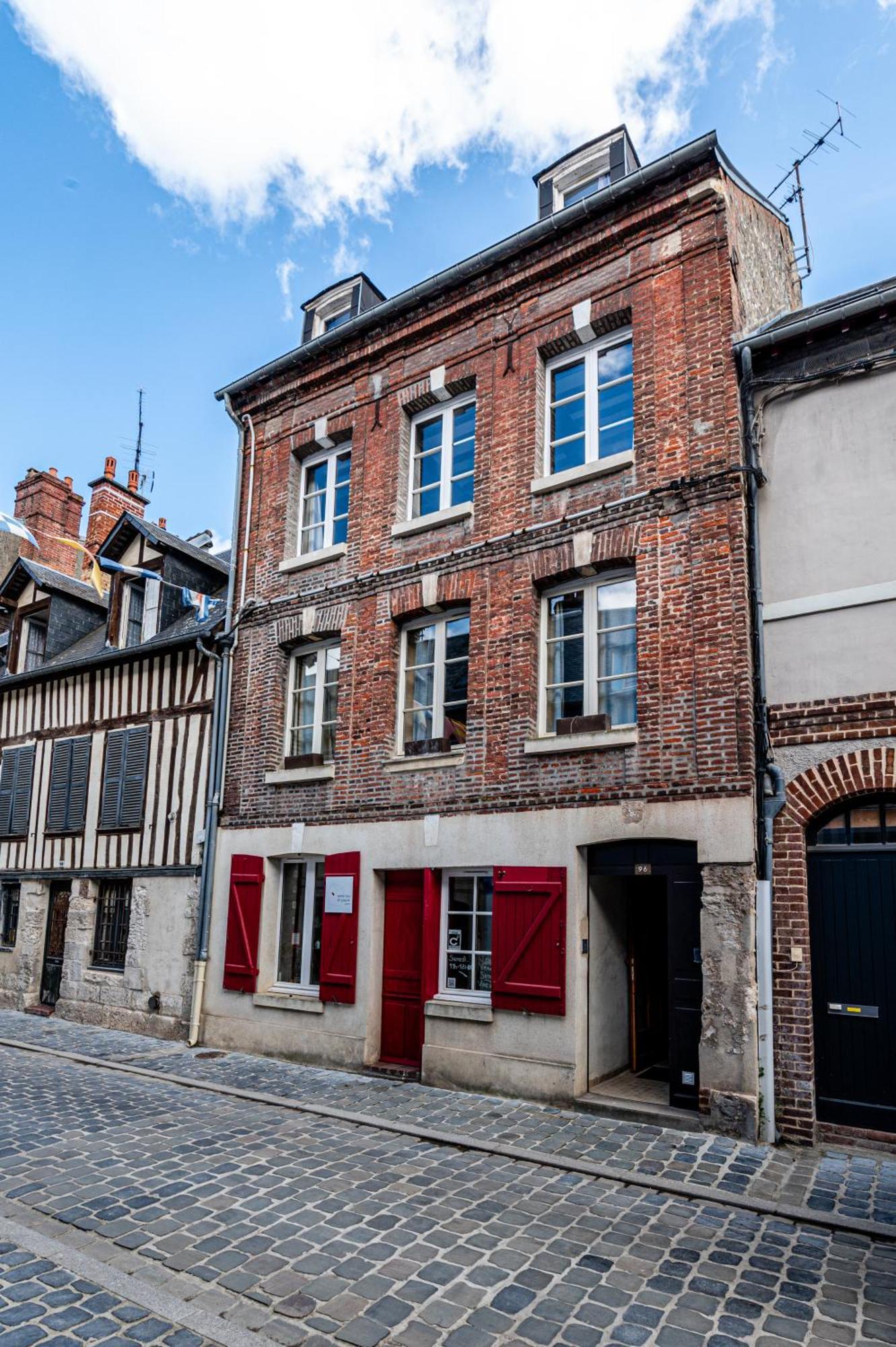 Ferienwohnung Cosy Loft - Plein Centre D'Honfleur Exterior foto