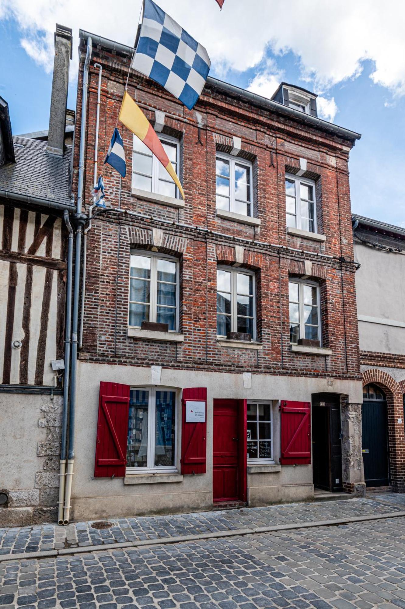 Ferienwohnung Cosy Loft - Plein Centre D'Honfleur Exterior foto